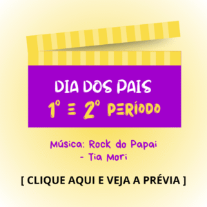 Dia dos pais - 1° e 2° períodos - Rock do Papai